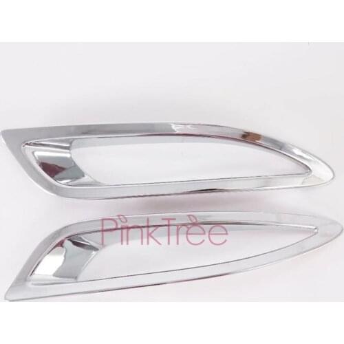 For Mazda 6 Atenza 2019 2020 Chrome Rear Fog Light Lamp Cover Car Styling Accessories