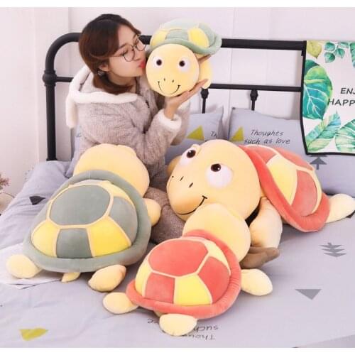 Baby Cute Tortoise Plush Toys Super Soft Turtle Doll Plush Pillow Sleep With Soothing Toys Kids Toys Best Gift For Children