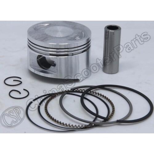 GY6 57.4mm Piston Ring Kit 150CC 1P57QMJ Kunroad Dune Kazuma Buyang Taotao Quad ATV Go Kart Buggy Scooter
