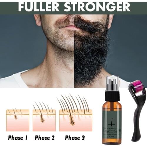 20 40g Ginseng + Ginger Beard Growth Stimulating Oil for Facial Hair GrowWild Growth Hair Spray for Hair Loss Treatments