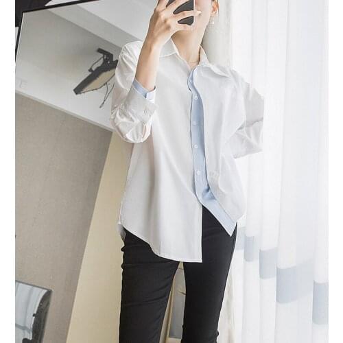 Голубые блузки MingJieBiHuo China At AliExpress