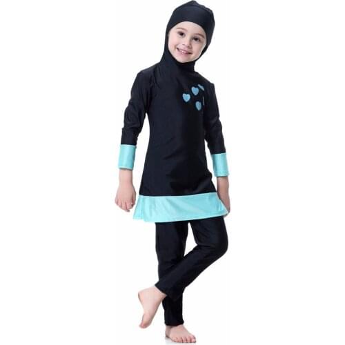 Muslim Swimsuit Floral Hijab Swimwear Bathing Modest Burkinis Islamic Plus Size Girl Brand Maillot De Bain