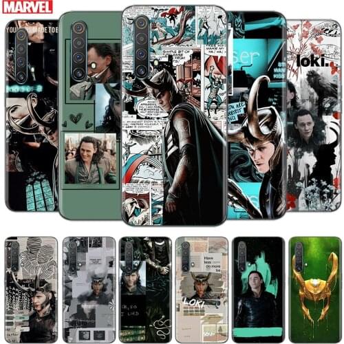 Transparent Cover Marvel Avengers Loki For OPPO AX7 A1K A93 A92 A73 A72 A53S A52 A32 A31 A9 A11 A7 A52020 Phone Case