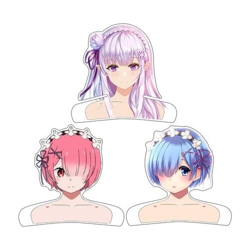 Re: Life in a Different world from zero Rem Clothes Hangers Anime Model Toys Household Clothing Store Suit Hanger Model Toys