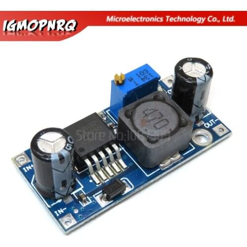 1pcs LM2596 LM2596S ADJ DC-DC Step-down Module 5V/12V/24V Adjustable Voltage Regulator 3A(Blue)