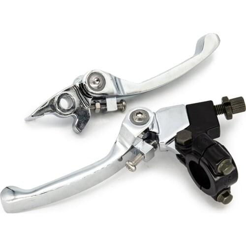 7/8'' 22mm Handle Clutch Brake Lever for 50cc 70cc 90cc 110cc 125cc Motorcycle Dirt Pit Bike