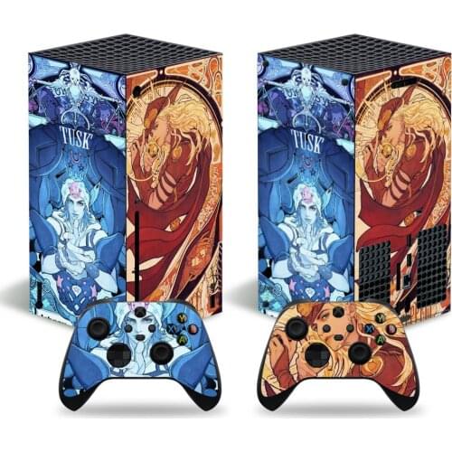 TUSK Style Skin Sticker Decal Cover for Xbox Series X Console and 2 Controllers Xbox Series X Skin Sticker Viny 1