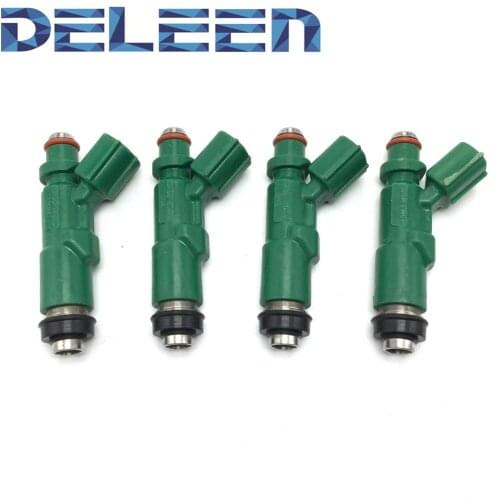 Deleen 4x Fuel Injector Nozzle 23250-21020 For Toyota Echo Prius Scion Xa Xb 1.5 Car Accessories