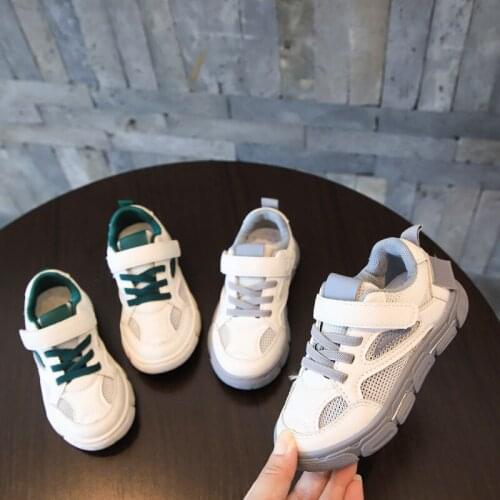Childrens Board Shoes Spring And Summer Spring Boys And Girls Soft Soled Antiskid Sportwear Mesh Breathable Fashion Casual Shoe