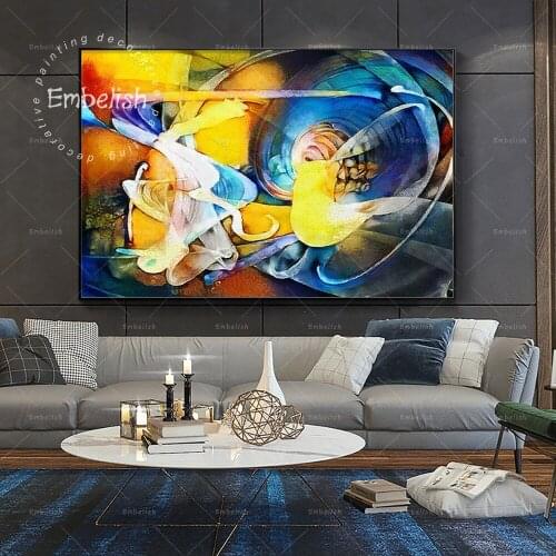 Embelish 1 Pieces Abstract Wall Art Pictures For Living Room Modern Home Decor Famous Artworks By Picasso HD Canvas Oil Painting