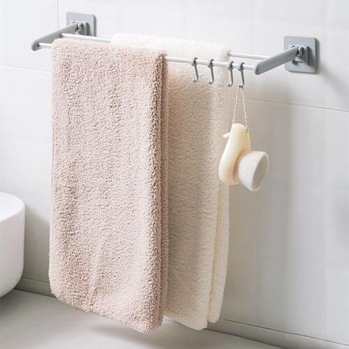 Kitchen Home Storage Organization Hooks Bedroom Hanger Clothes Hanging Rack Holder Hooks for Bags Towel Bathroom four hooks