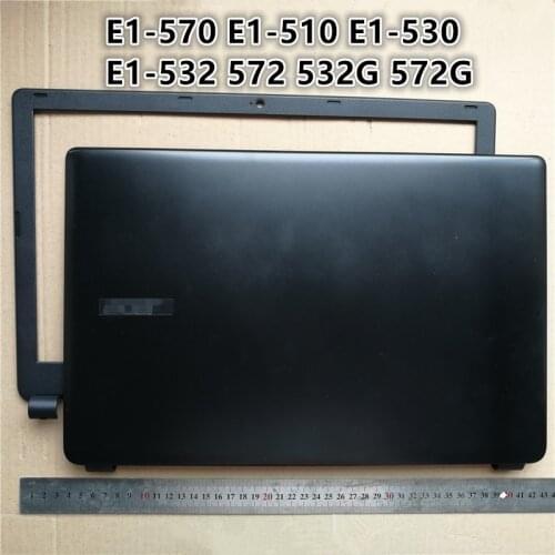 Laptop LCD Back Cover Top Case For ACER E1-570 E1-510 E1-530 E1-532 572 532G 572G Notebook Bezel Front Frame Hosuing Cover