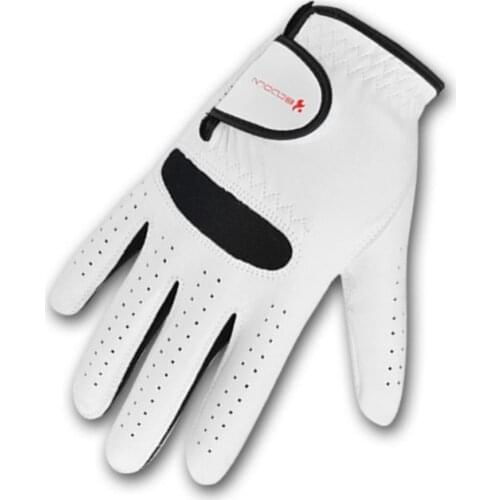 1 Piece Boodun Mens Sheepskin Golf Glove Dermis Windproof Gloves Golf Accessories Warm Gloves Brand New Spring sports gloves
