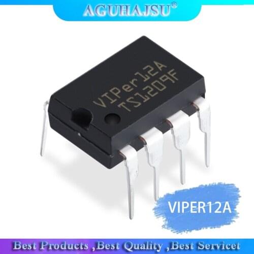 10pcs/lot VIPER12A DIP8 VIPER12 DIP