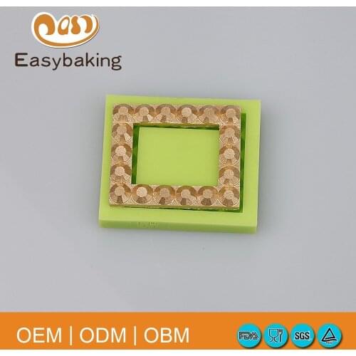 2016 New Silicone Mold Silicone Jewelry Molds for Fondant Cake and Decor Sugar Clay Mold