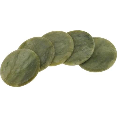 5pcs Small Mini Jade Stone Glue Pallet Set For Eyelash Extensions