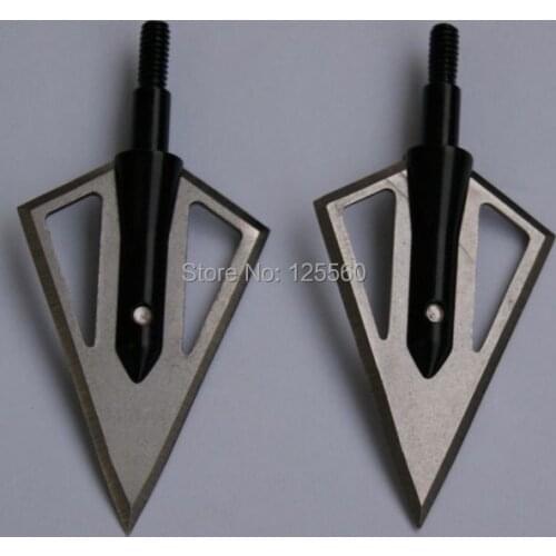 Free shipping 100 grain 6 pieces Magnus Stinger broadhead tip point arrow head hunting archery bow