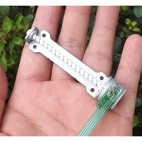 Free shipping 2 pcs DC5V-6V 15mm miniature 2-phase 4-wire stepper motor with long spindle screw for precision machinery/toys/DIY
