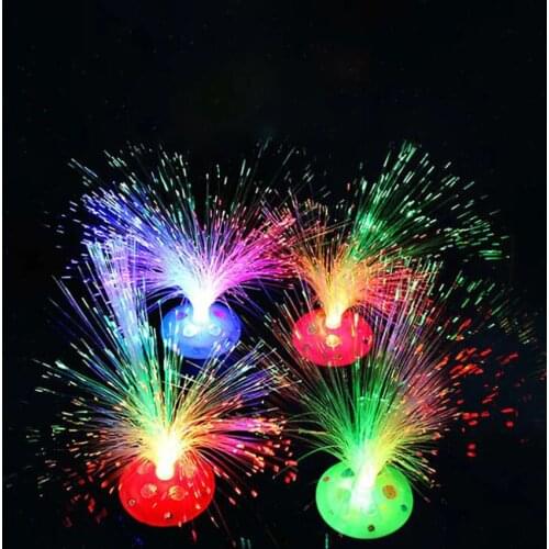 Colorful Fiber Optic Light, Color Changing LED Night Light Fiber Optic Nightlight for Kids Toy Home Christmas Party Decoration