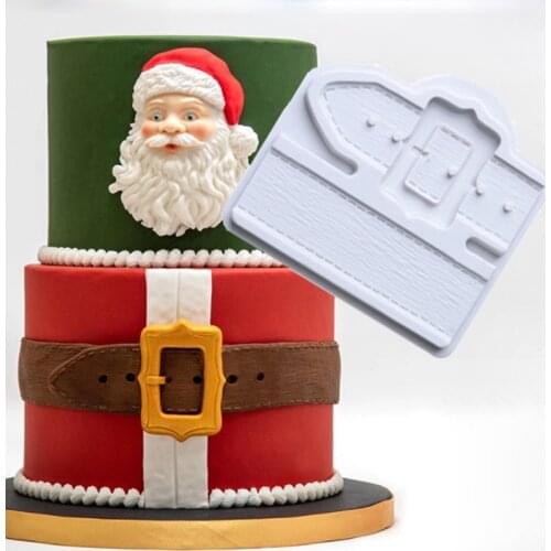 Belt Decoration Molds Fondant Cakes Decorating Tools Silicone Molds Sugarcrafts Chocolate Baking Tools For Cakes Gumpaste Form