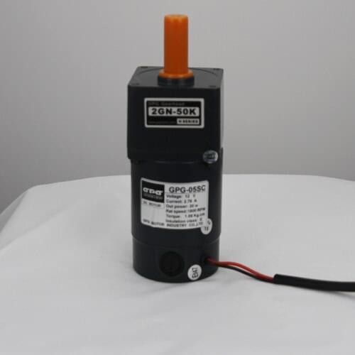 Motor DC 12V/24V/10W15W20W Adjustable Deceleration GPG-05S/brushed 20W/2GN-50K 1.39A 1800rpm
