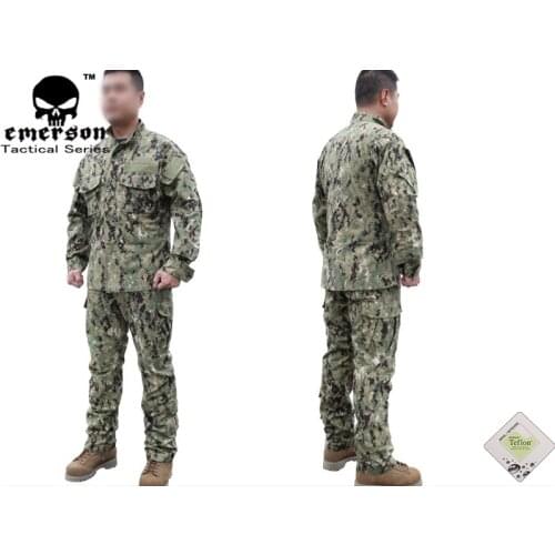 EMERSON NWU Type III Uniform Combat Airsoft Tactical bdu Suit Aor2 EM6892