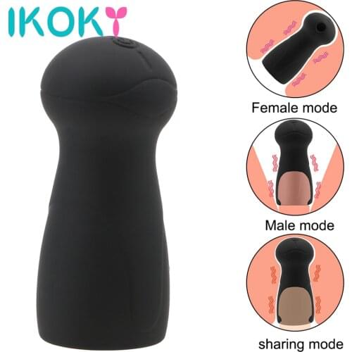 Glans Massager Penis Pump Vibrators Sex Toys for Men Women Male Masturbator Female Cock Enlargement Couple Tools Machine Shop