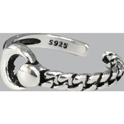 925 Sterling Silver Rings for Women Cute vantage moon Geometric 925 Silver Wedding Fine Jewelry Minimalist Gift