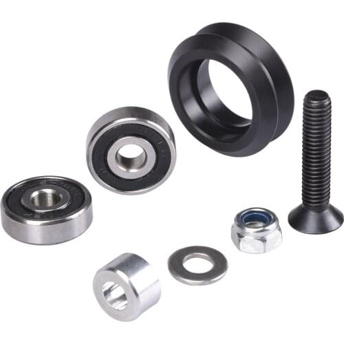 10Sets Strong Solid V wheel Kit Plastic POM Wheel V-type V Idler Pulley For Openbuilds V-Slot Rail CNC Machine 3D Printer Parts