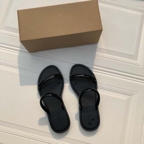 Summer Women Flat Sandals Open-Toed Slides Slippers Beach Outdoor Female Casual Light Flip Flops sandals for women 2021