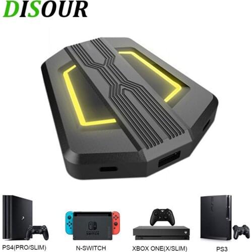 For Nintendo Switch Game Console Keyboard Mouse PC Converter For Lite/PS4/XBox One/PS3/XBox 360 Game Controller Adapter Set