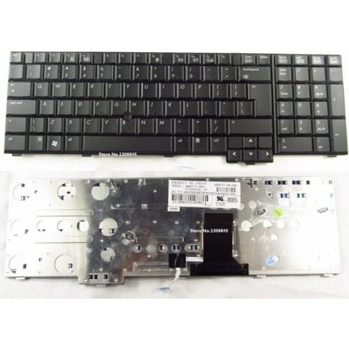 SSEA Brand New US Keyboard English For HP Elitebook 8730W 8730P 8730G laptop black Keyboard