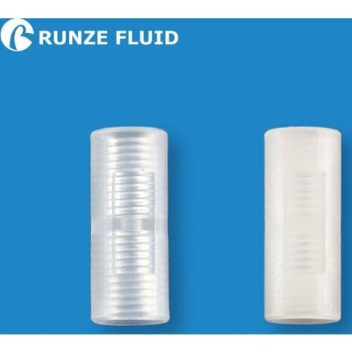 PTFE Tubing Plastic Connector Straight Union Standard Unions 1/4-28 Internal Threads Quick Connection Fittings High Quality