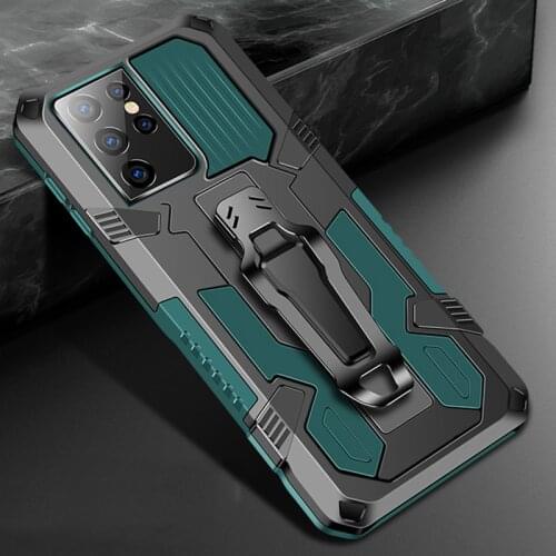 For Samsung Note 20 Ultra Case Rugged Hybrid Stand Cover Samsung Galaxy Note 10 Plus Shockproof Armor Holder Covers Bumper Funda