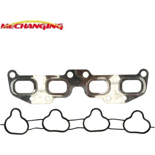 QR20DE QR20 FOR NISSAN PRIMERA X-TRAIL 2.0L 2PCS Intake And Exhaust Engine Rebuild Kits Car Accessories 14036-6N200 14035-WE000