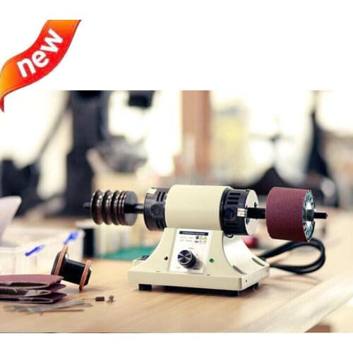 110V 8000rpm Leather Polishing Burnishing Machine Leather Edge Grinding Machine