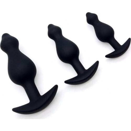 Silicone Anus Plug Anal Expander Dildo Prostate Massager Anal Dilator Male Masturbator Women Men Couples Gay Adult Sex Toy