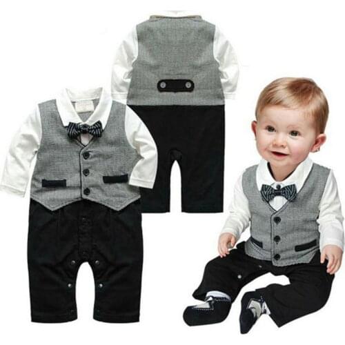 Baby Boy Suit For Wedding 2015 New Terno Bebe Menino Casamento Wedding Suits For Baby boys Newborn Baby Clothes set