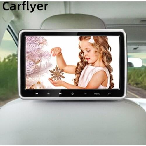 10.1Inch DVD External Headrest Video Player Car Monitor Display Automobile Color LCD Digital Screen Touch Button HDMI