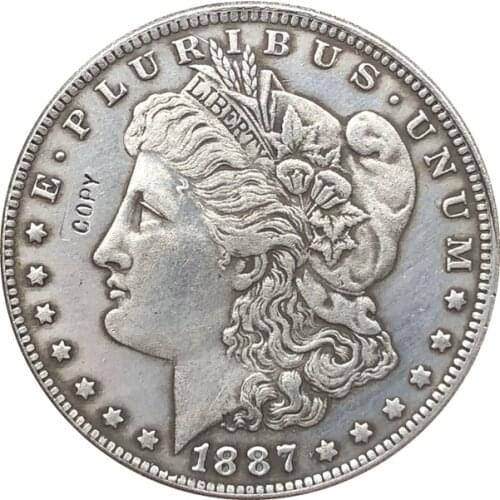 1887-S USA Morgan Dollar coins COPY