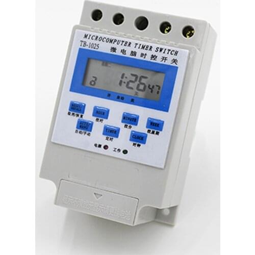 220V Microcomputer time controlled switch KG316T Street lamp timing switch Time controller electronic timer
