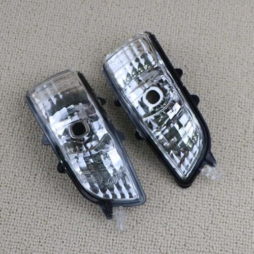 31111102 31111090 For Volvo S40 S60 S80 C30 C70 V50 V70 2007 2008 2009 L R Mirror Indicator Turn Signal Light Lamp Lens NO Bulb