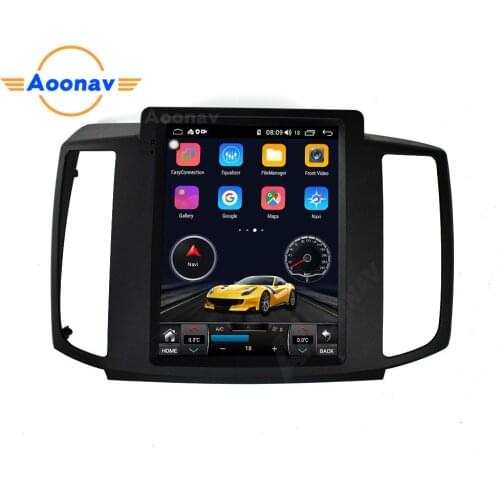 2 din Android car autoradio Tesla style stereo radio for Nissan MAXIMA 2009-2012 multimedia player GPS navigation DVD player