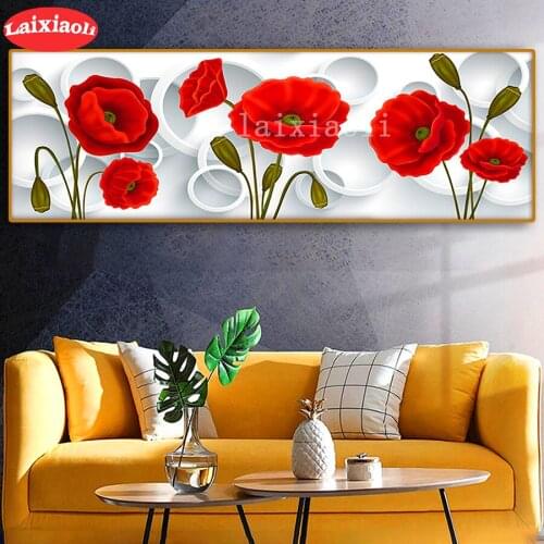 Large DIY Diamond Embroidery Abstract still life flower Diamond Painting rhinestone Cross Stitch Diamond Rhinestone Home Decor