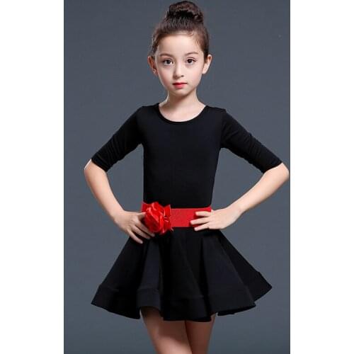 Children Jazz dancewear costume Kids Latin Ballroom Dress Dancing dress wear clothes For Girls