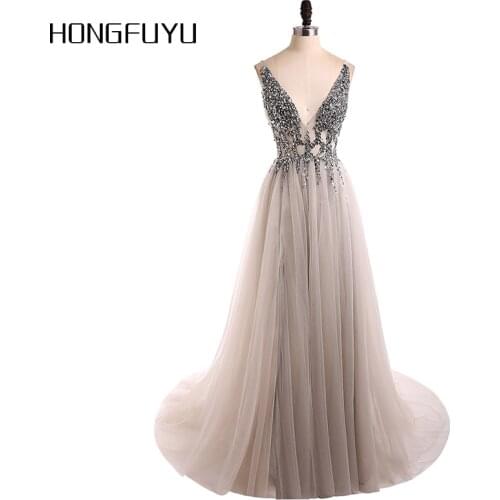 Женские платья с v-образным вырезом HONGFUYU China At AliExpress