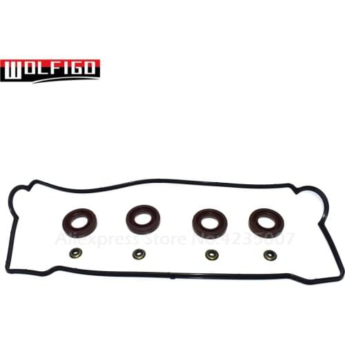 WOLFIGO FOR 93-97 COROLLA CELICA PRIZM VALVE COVER GASKET SET 7AFE 4AFE VS50440R NEW