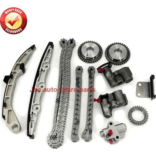VQ23 VQ23DE Engine Timing Chain Distribution Kit for Nissan TEANA J31 V6 TK1038 2.3L 2.3 L
