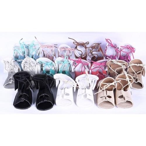 Summer Baby shoes Hollow out PU Leather First Walkers Toddler lace-up Baby moccasins Soft bottom Shoes