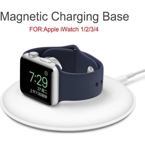 Hot Selling Wireless Charger Docked Base USB Cable Adapter For Apple Watch 2 3 4 Series Watch Magnetic Charging Dock Stand